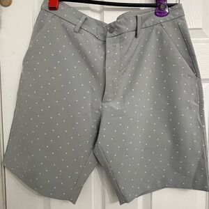 FootJoy Men’s Golf Shorts Size 36 | FJ Logo Print Performance Shorts